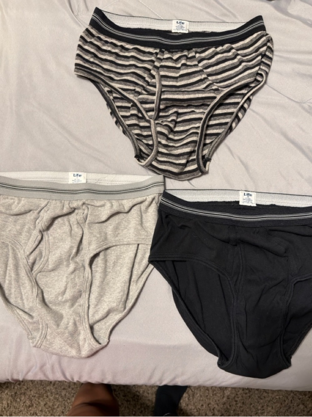 VINTAGE- Jockey Life Men's Brief 3-Pack ‼️